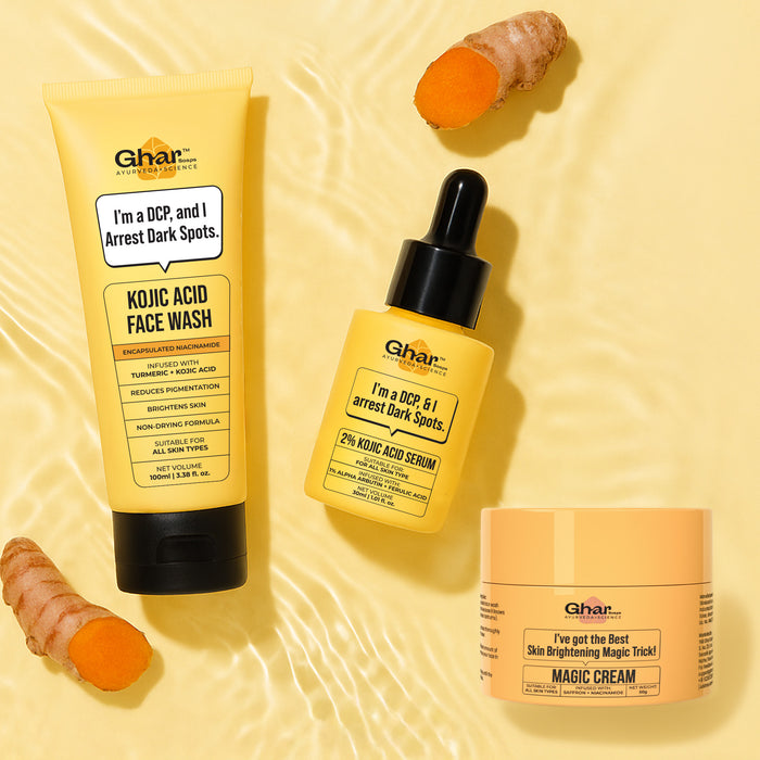 Kojic Serum & Kojic Face Wash + Magic Cream