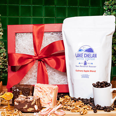 3-piece Holiday Fudge & Coffee Box