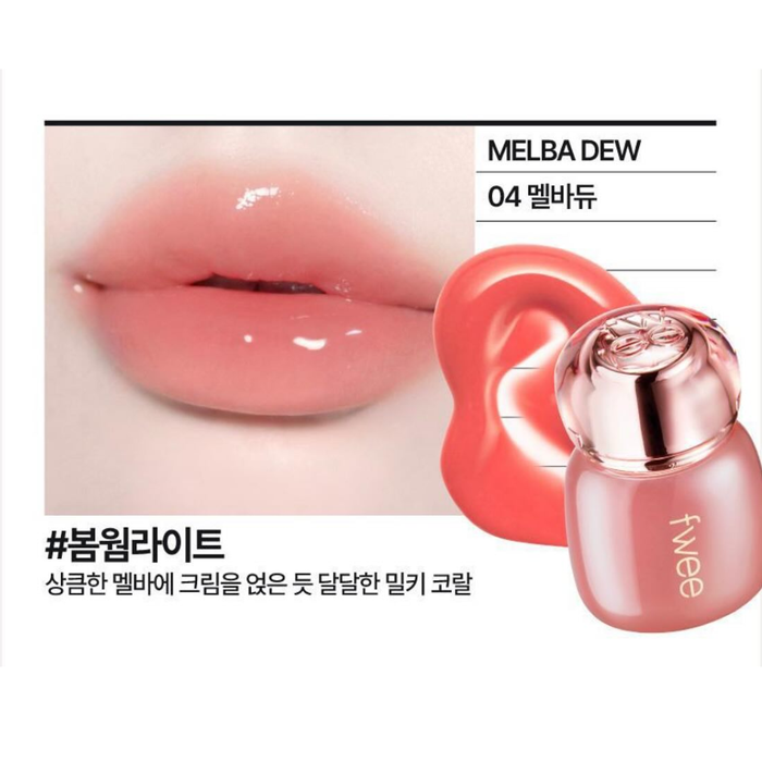 Fwee 3D Voluming Tint #04 MELBA DEW Nudie Glow Australia