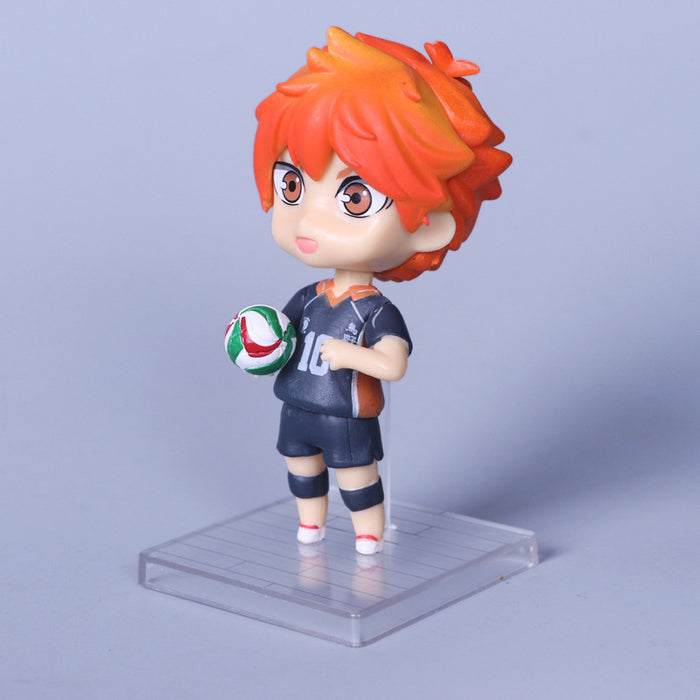 6pcs/Set 10cm Haikyu!! Figures