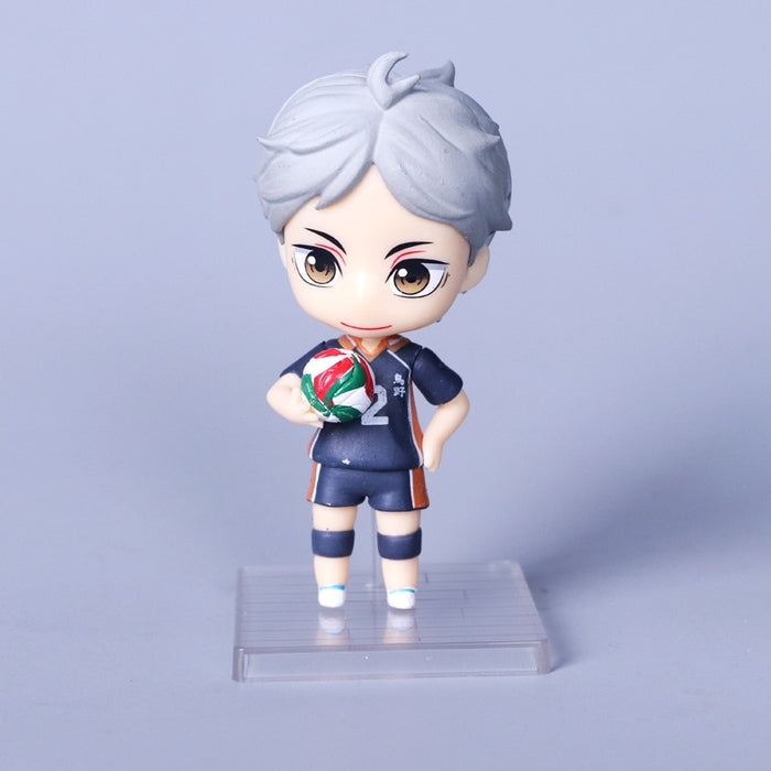 6pcs/Set 10cm Haikyu!! Figures