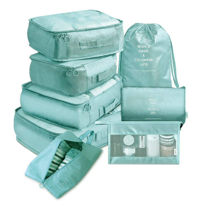 Bright blue / 8 piece set