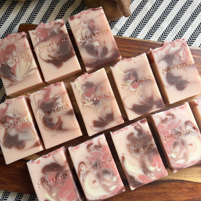 Cedar Rhubarb Miller's Grove soap
