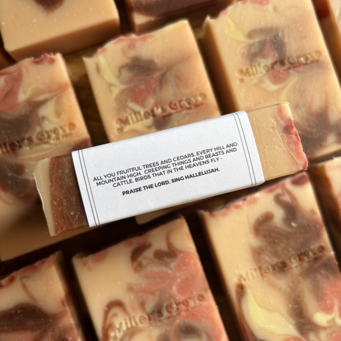Cedar Rhubarb Millers Grove Soap