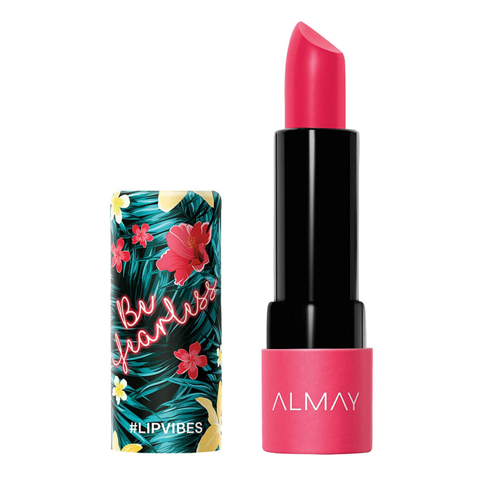 Almay Lip Vibes Matte Lipstick 150 BE FEARLESS with rich pigment, matte finish, and nourishing shea butter