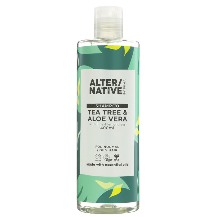 Alter/native By Suma Shampoo - Tea Tree & Aloe - 400ml