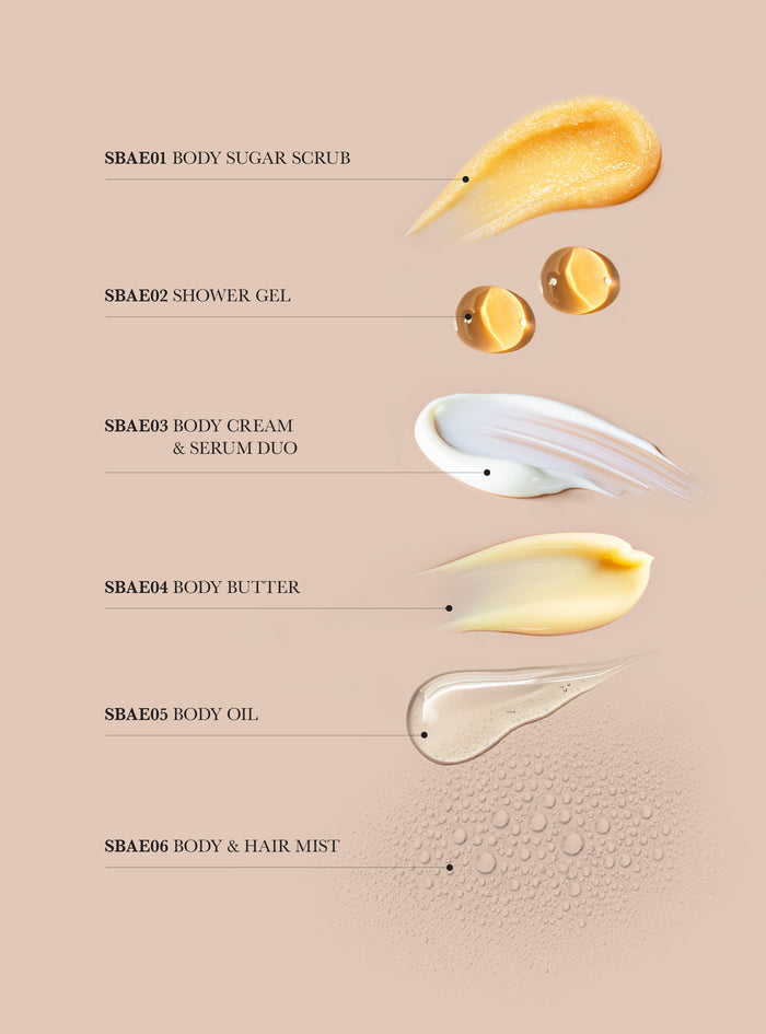 Amber Embrace body care lifestyle image