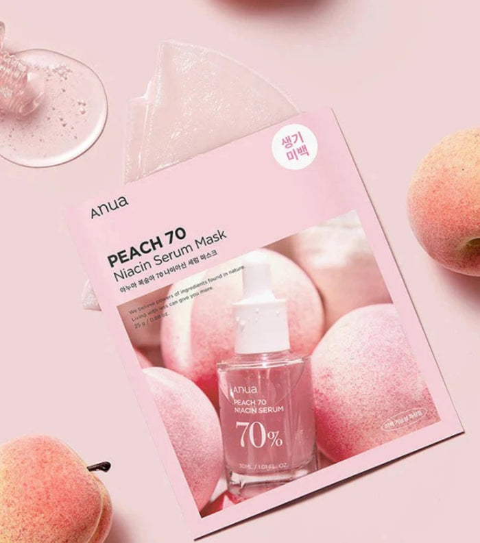 Anua Peach 70 Niacin Serum Mask 1 set