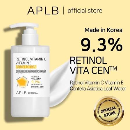 APLB Retinol Vitamin C Vitamin E Body Lotion 10.14fl. oz. / 300ml