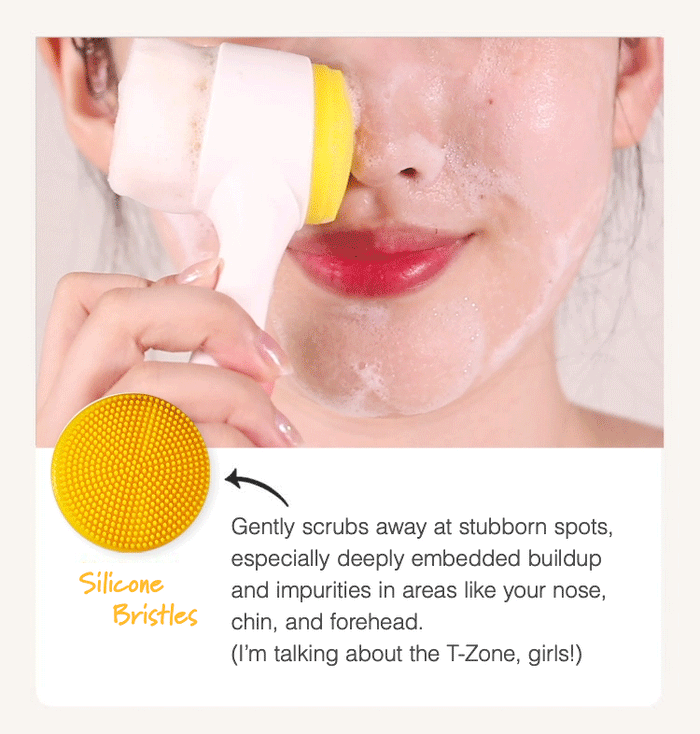 Aprilskin Dual Cleansing Pore Brush
