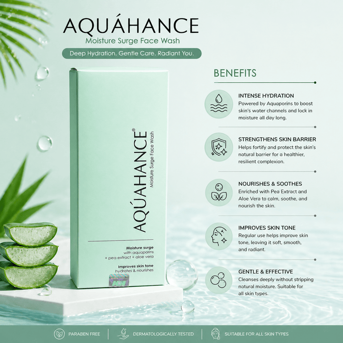 Aquahance Moisture Surge Face Wash - Cosmosentials