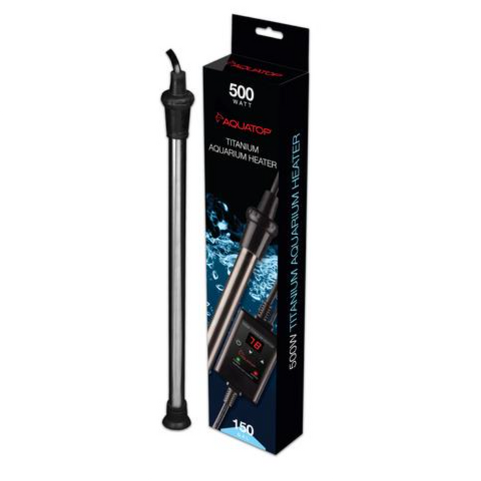 Aquatop 500 Watt Titanium Heater with Controller
