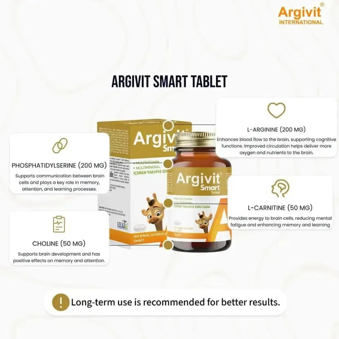 Argivit Smart  - 30 Tablets Argivit