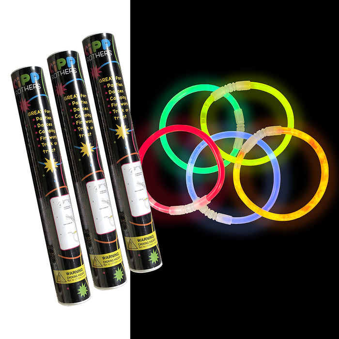 Assorted Glow Bracelets - 150 Piece Pack
