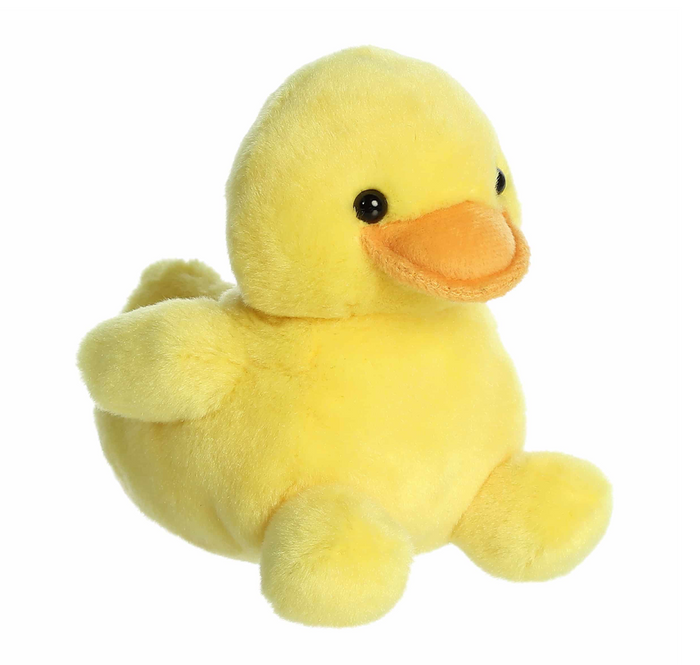Aurora: 5" Palm Pal - Tubby Rubber Ducky