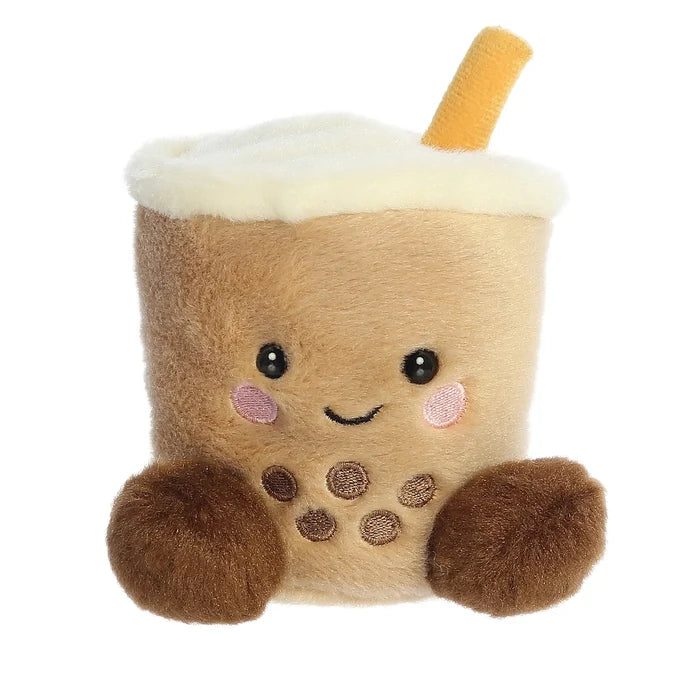Aurora: 5" Palm Pals - Milky Tea Boba