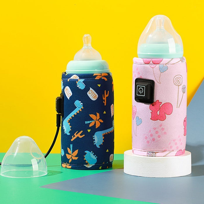 Baby Bottle Cooler Bag Warmer Thermostatic Heating Portable 🇨🇳
