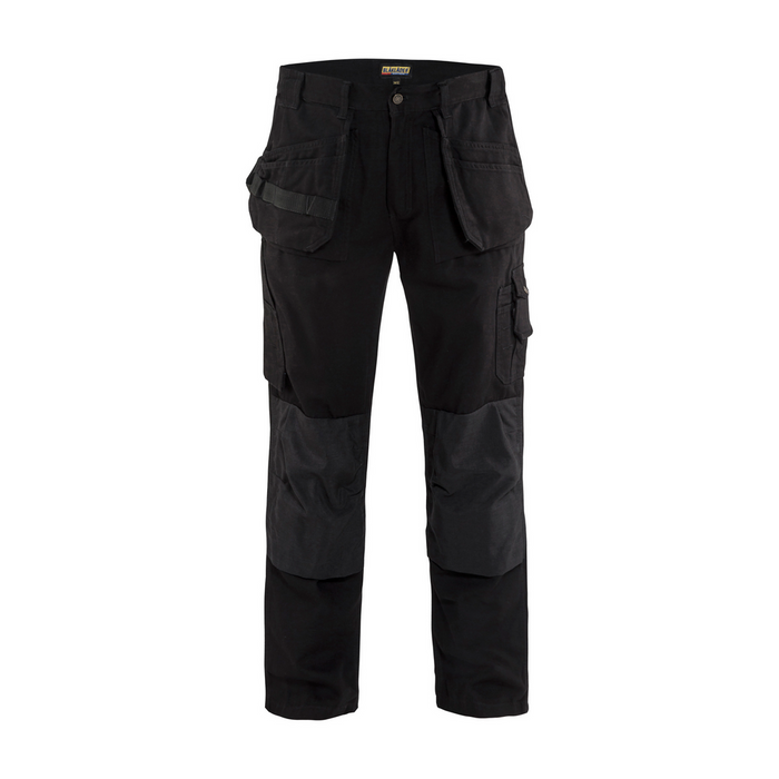 BANTAM WORK PANTS WITH UTILITY POCKETS - 9900-Black | Blaklader 16301310