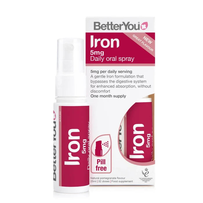 BetterYou Iron 5mg Daily Oral Spray
