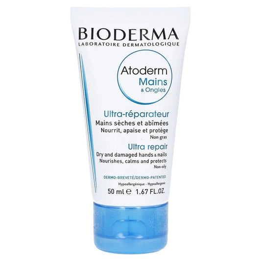 Bioderma Atoderm Mains & Ongles Repairing Hand & Nail Cream 50 Ml