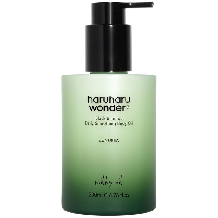 Haruharu Wonder Black Bamboo Daily Smoothing Body Oil Nudie Glow Australia