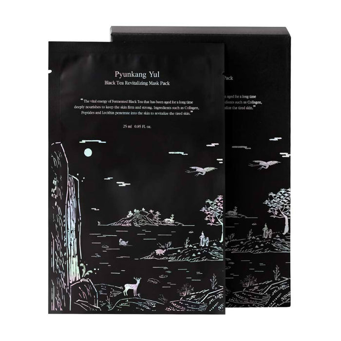 Pyunkang Yul Black Tea Revitalizing Mask Pack Nudie Glow Australia