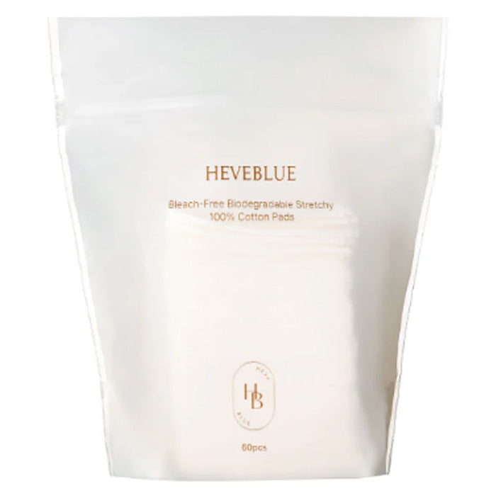 Bleach-Free Biodegradable Stretchy 100% Cotton Pads
