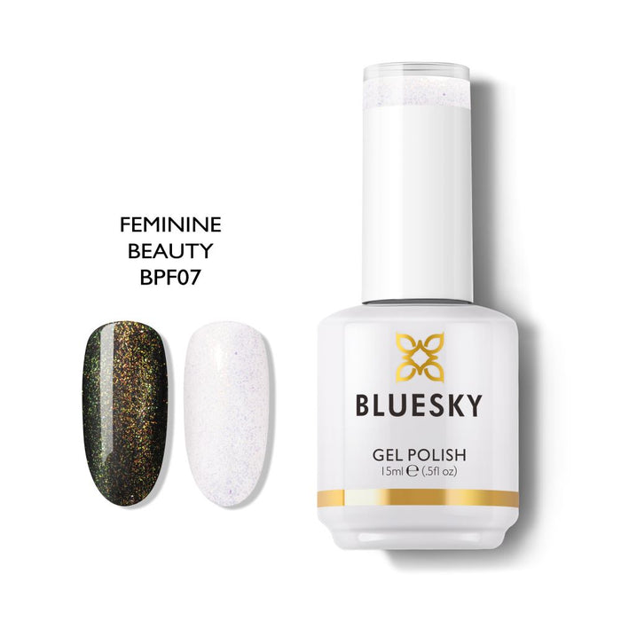 Bluesky Gel Polish Peacock Fashion Collection 15ml BPF07 FEMININE BEAUTY