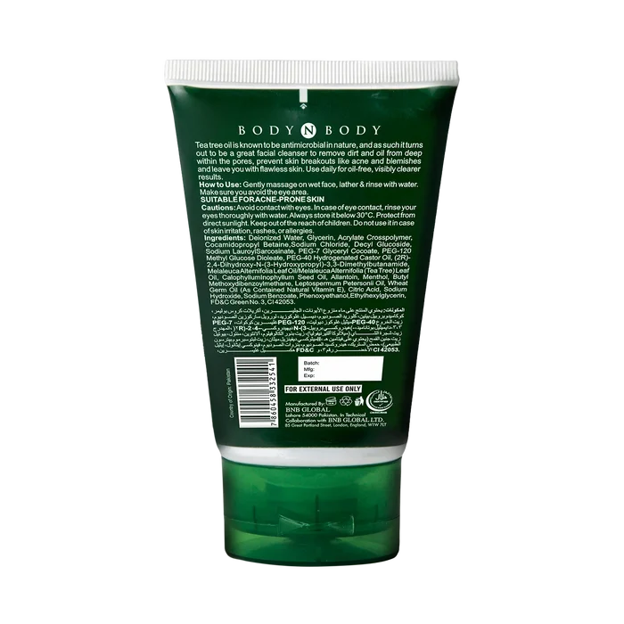 BNB Acne Tea Tree Face Wash ( Pack Of 5 )