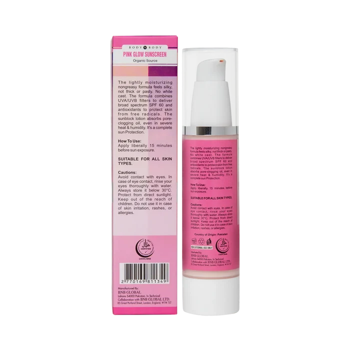 BNB Pink Glow SPF 60 Serum