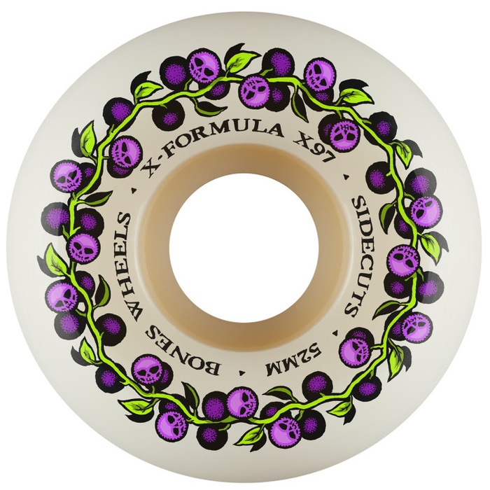 Bones Skull Berries Sidecut V5 52mm/97a