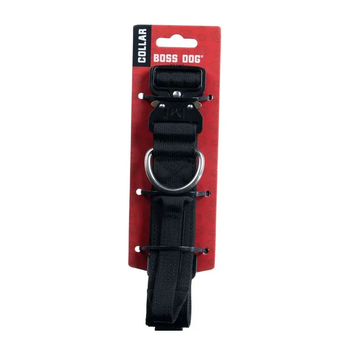 Boss Dog Tactical Collar - Black