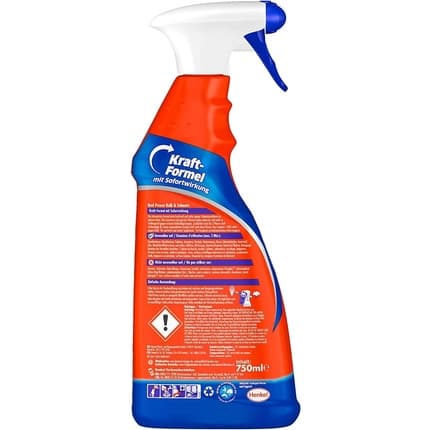 Bref Power Against Limescale And Dirt, Limescale Cleaner, Spray Bottle, For