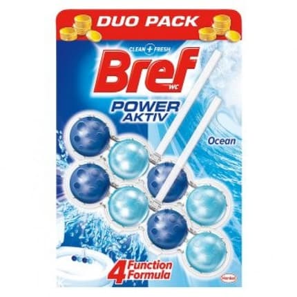 Bref Wc Block Power Activ Ocean - 2 X 50 Grams