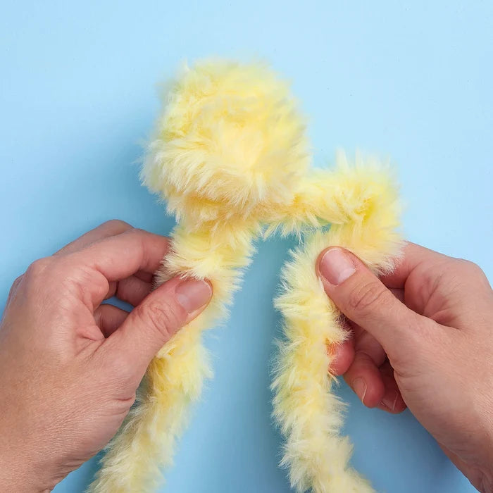 Bright Stripes: DIY Chenille Cuties- Ducks