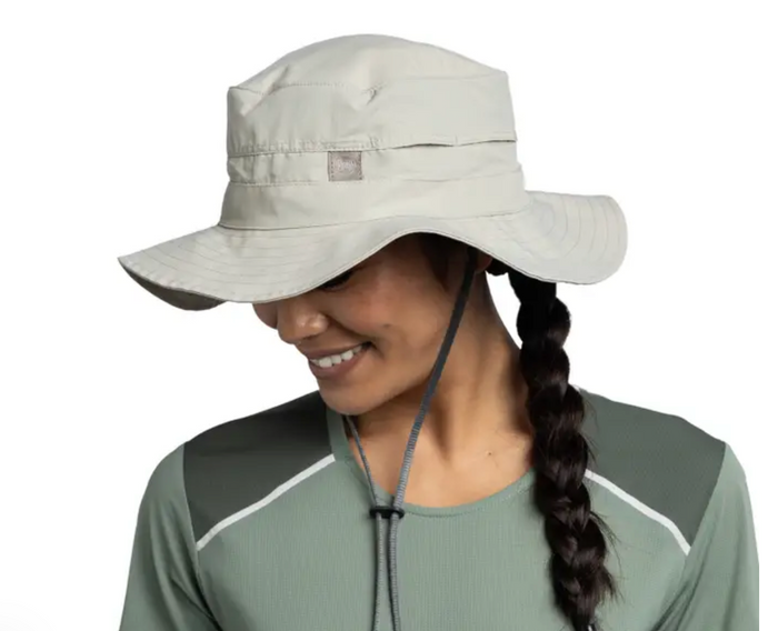 BUFF Explore Booney Hat Solid Light Grey