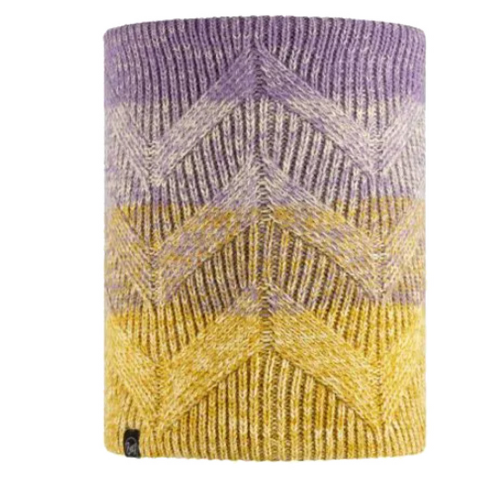 BUFF KNITTED NECK WARMER. =CLEAR ==