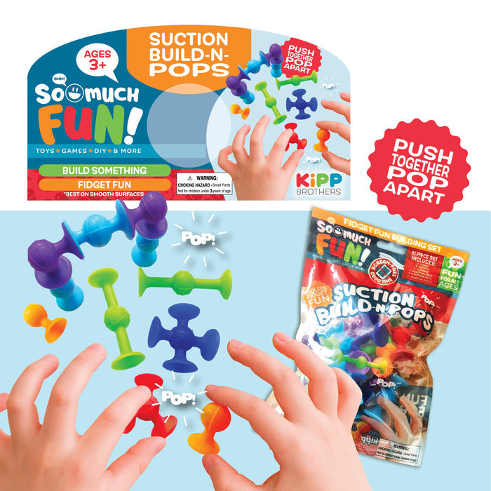 Building Fidget Suction Pops