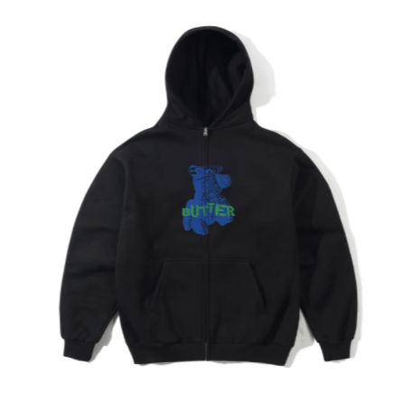 Butter Goods Teddy Zip-Thru Hoodie