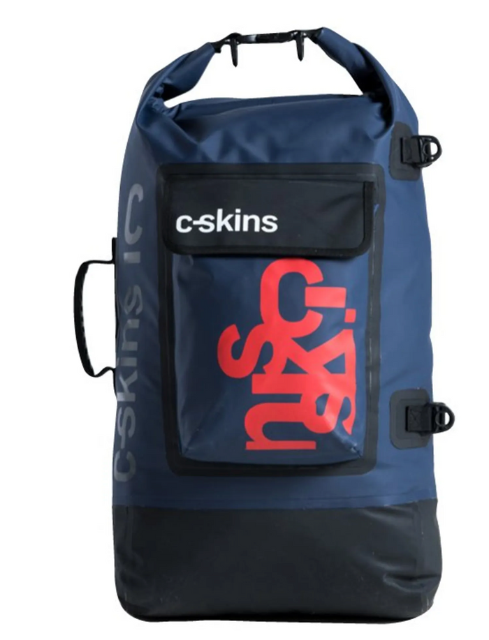 C-Skins Storm Chaser 40 Litre Drybag - Slate-Red
