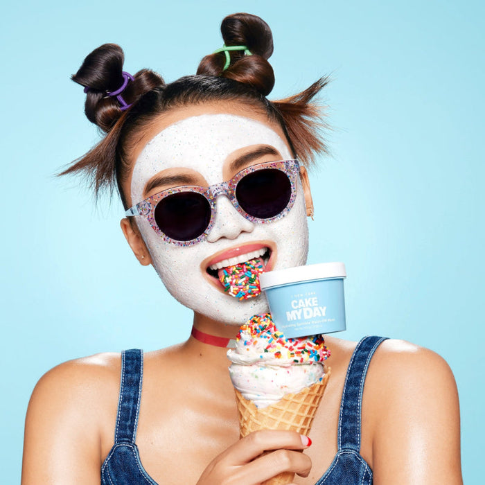 Cake My Day Hydrating Sprinkle Wash-Off Mask - Korean-Skincare