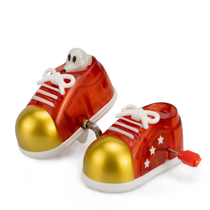 Cali Creations: Walking Sneakers with Mouse Wind Up
