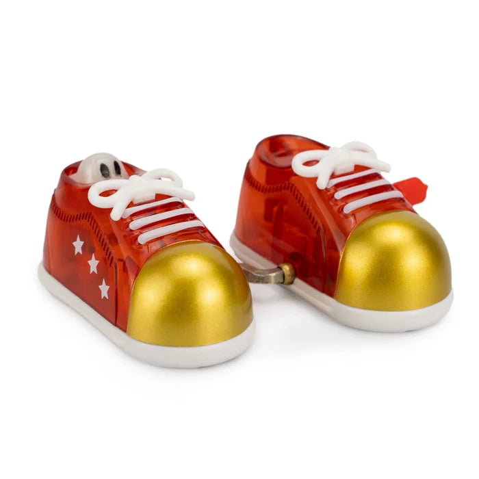 Cali Creations: Walking Sneakers with Mouse Wind Up