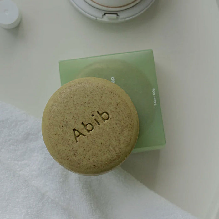 Abib Calming facial soap Heartleaf stone Nudie Glow Australia