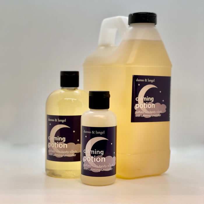 calming potion body wash