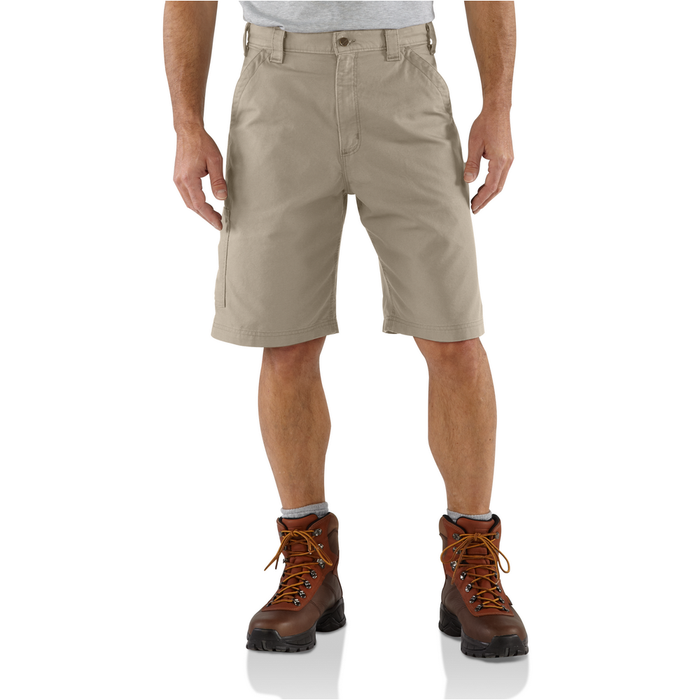 CANVAS WORK SHORT - TAN-Tan | Carhartt B147