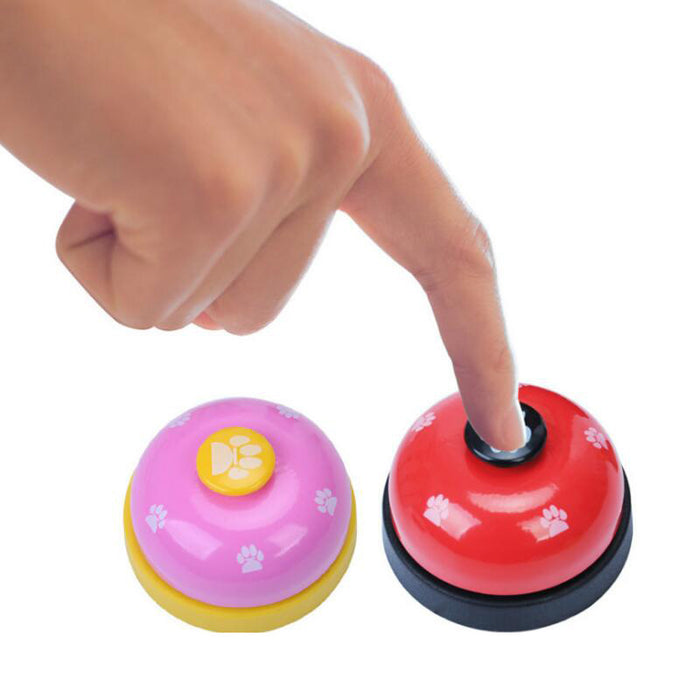 Cat And Dog Trainer Pet Footprints Ringing The Bell 🇨🇳