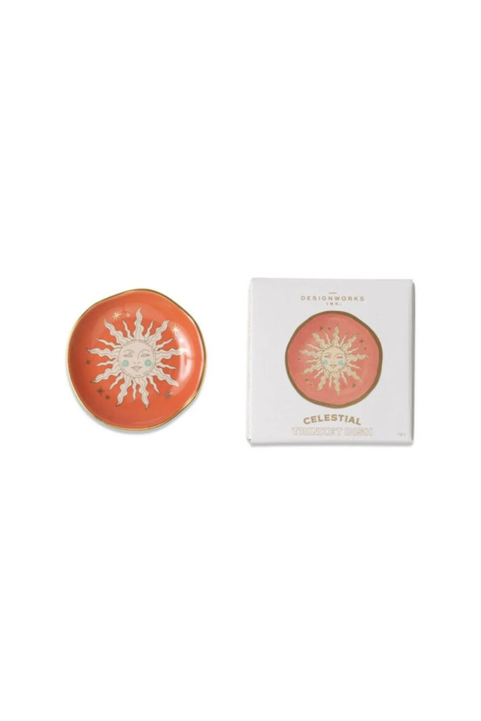 Designworks-Ink-Celestial-Ceramic-Trinket-Dish-Terracotta-Sun