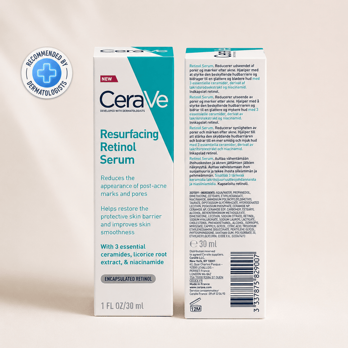 CeraVe Resurfacing Retinol Serum - Cosmosentials