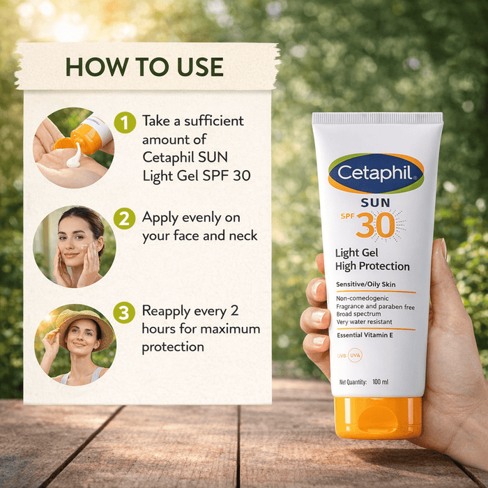 Cetaphil Sun Light Gel High Protection SPF 30 - Cosmosentials